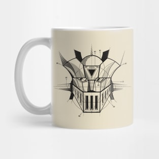 402 Mazinger Z CAD Mug